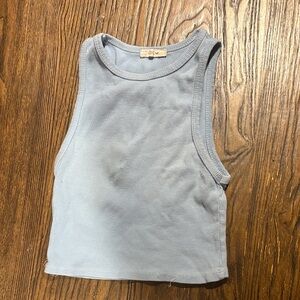 Chic Light Blue Women's Tank Top